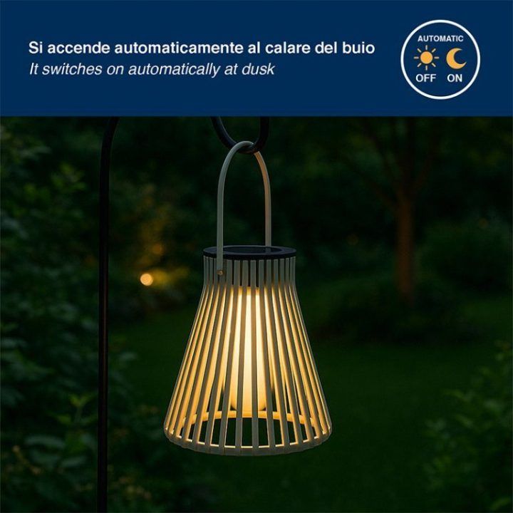 Beper P207ILO300 saulės energija įkraunama LED lauko lempa