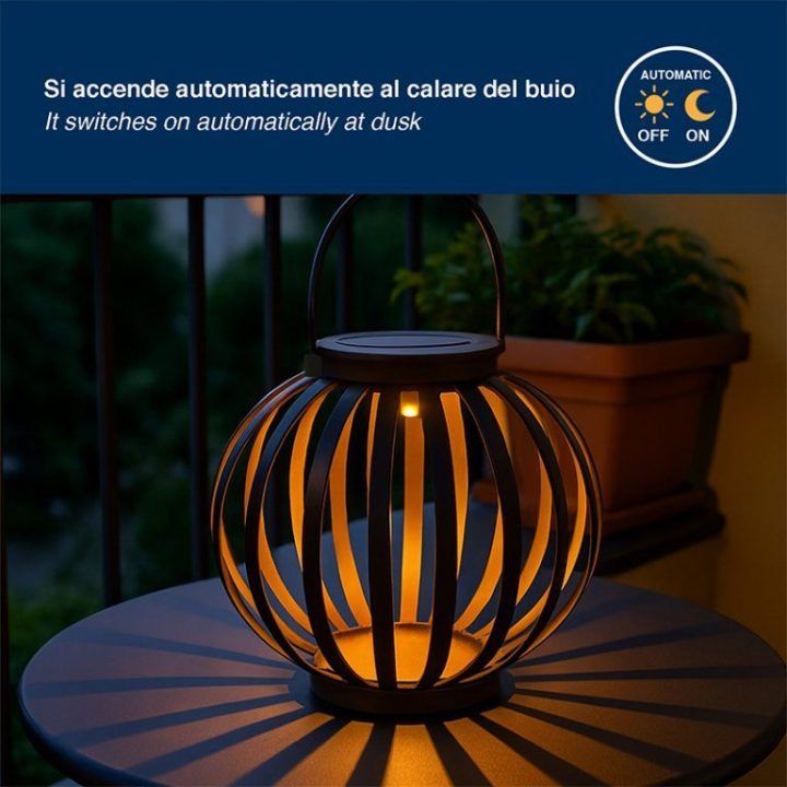 Beper P207ILO301 saulės energija varoma sodo lempa