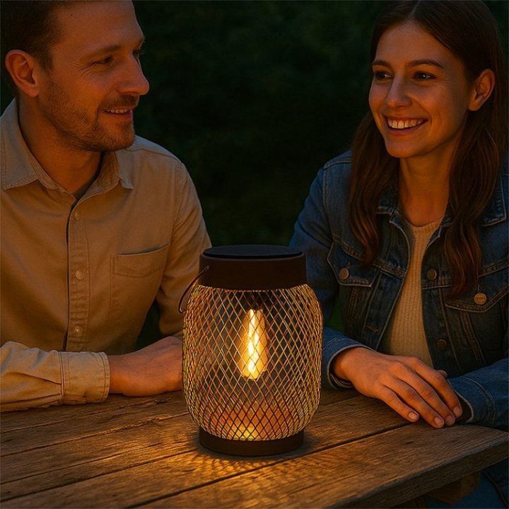 Beper P207ILO302 saulės energija įkraunama lauko LED lempa