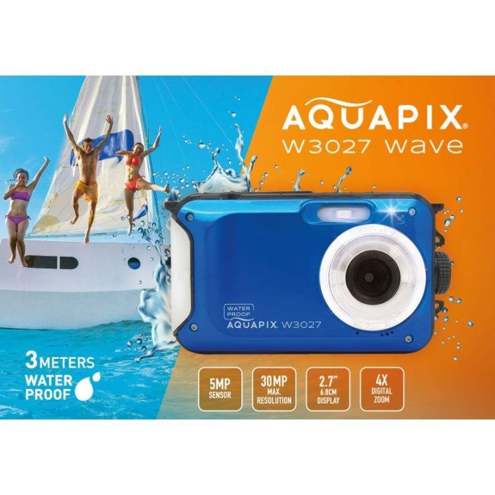 Easypix Aquapix W3027 Wave povandeninė kamera, rožinė