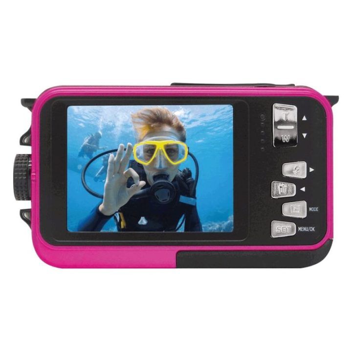 Easypix Aquapix W3027 Wave povandeninė kamera, rožinė