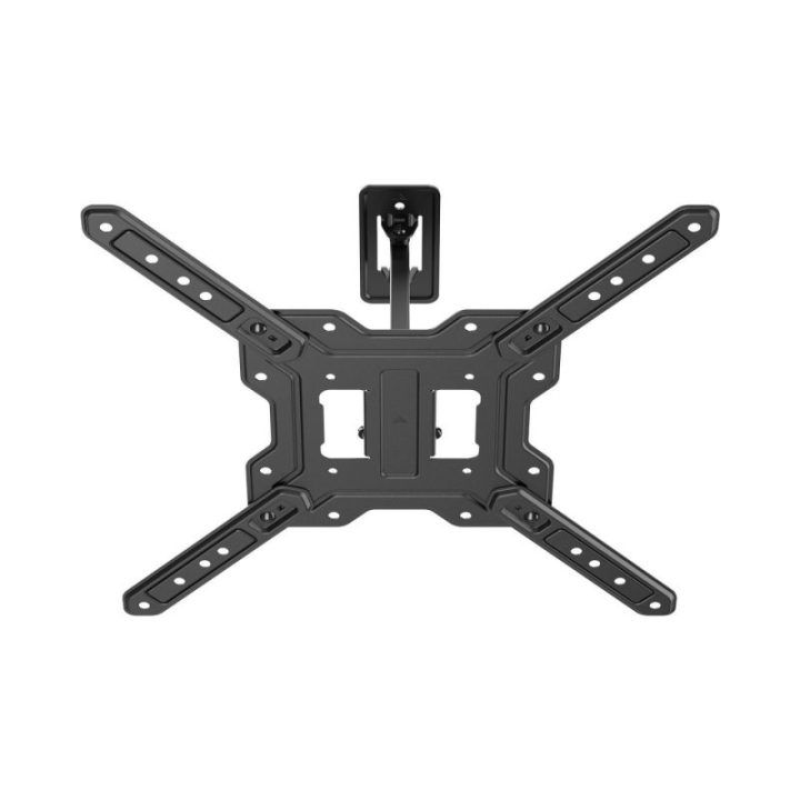 Sbox LCD-441-2 visiškai judrus televizoriaus sieninis laikiklis 23–65 col., iki 30 kg, VESA 400 x 400, juodas