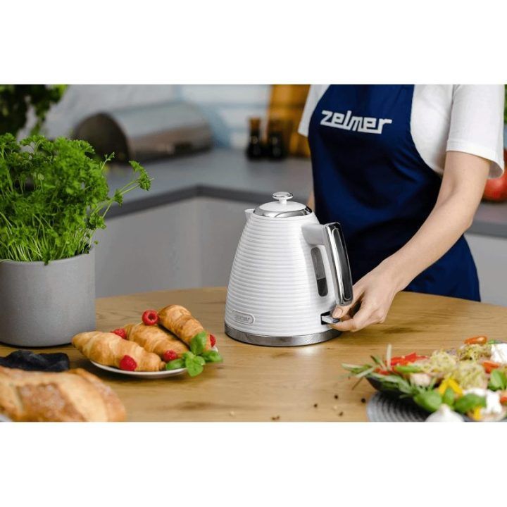 Zelmer ZCK7650 elektrinis virdulys, 2200 W, 1,7 l, baltas