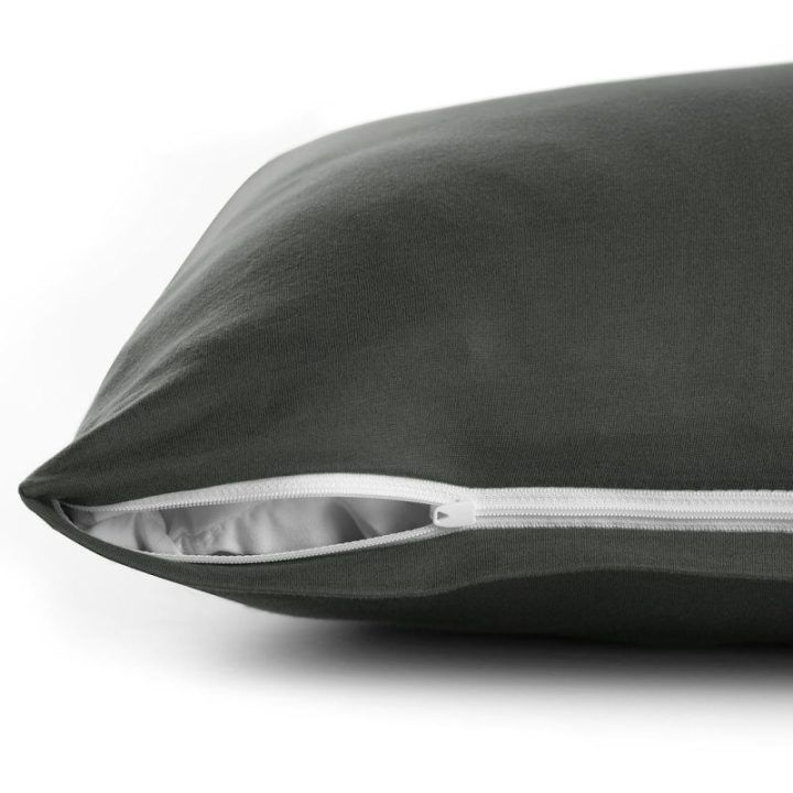 Pillowcase Amber AmeliaHome 50 × 60 cm, tamsiai pilkas
