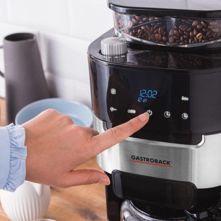 Gastroback 42711 Grind & Brew Pro kavos aparatas su kavamale