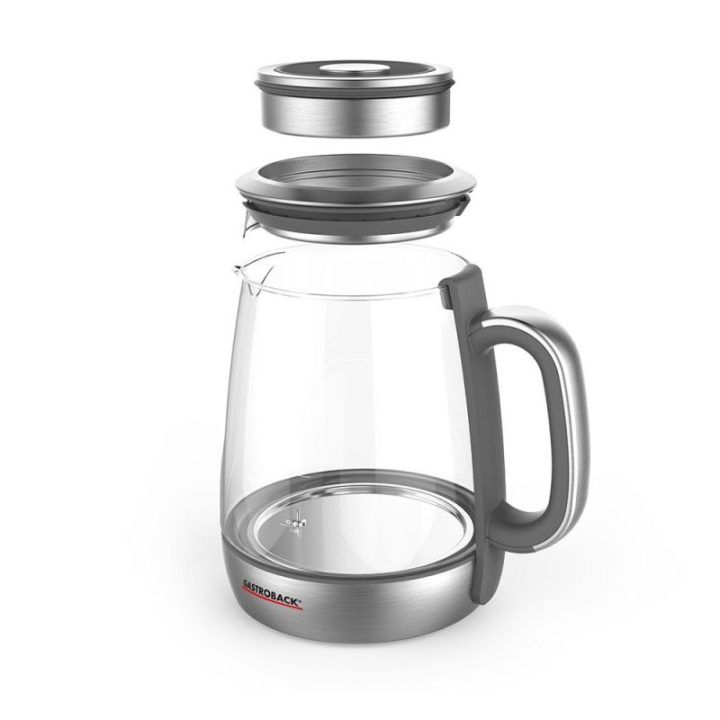 Gastroback 42440 Design Automatic Tea-maker Advanced Plus ar temperatūros palaikymu, nerūdijančio plieno