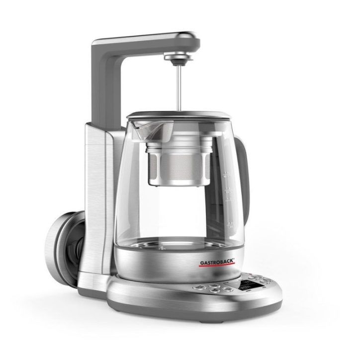 Gastroback 42440 Design Automatic Tea-maker Advanced Plus ar temperatūros palaikymu, nerūdijančio plieno
