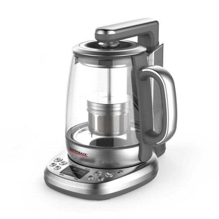 Gastroback 42440 Design Automatic Tea-maker Advanced Plus ar temperatūros palaikymu, nerūdijančio plieno