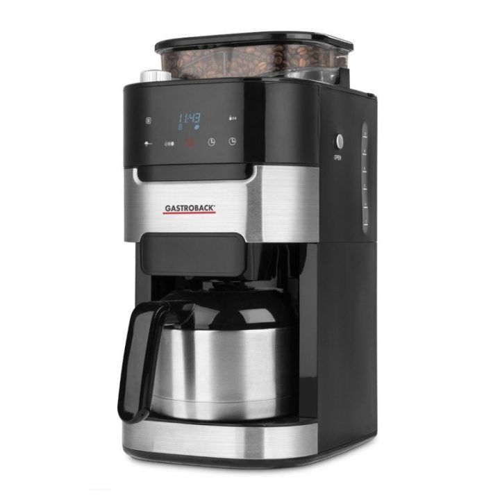 Gastroback 42711S filtrinis kavos aparatas su malūnėliu Grind & Brew Pro Thermo
