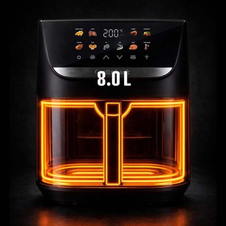 Gastroback 42585 Multi Airfryer Heat & Crisp Family 8 l
