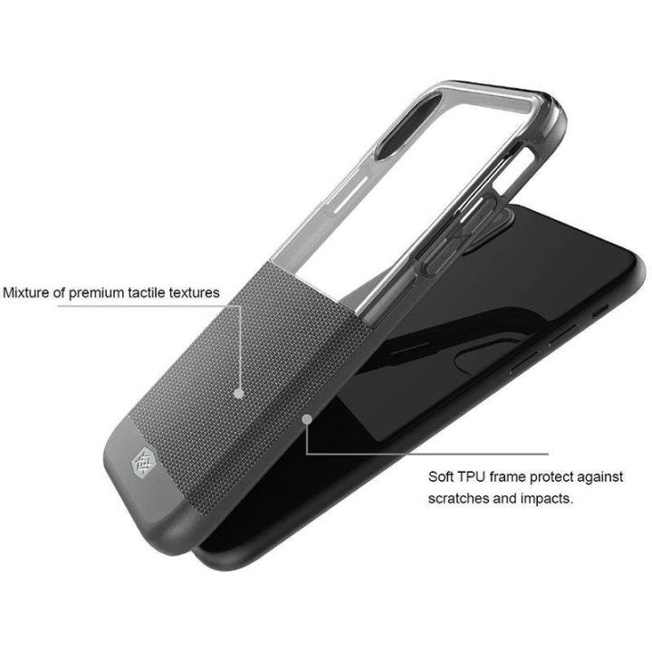 Dėklas iPhone X, juodas, X-Doria Dash