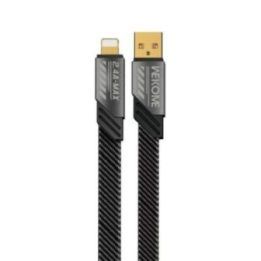 USB-A į Lightning laidas WEKOME WDC-190, 1 m, juodas