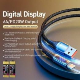 USB-C–Lightning laidas WEKOME WDC-167, 20 W, 1 m
