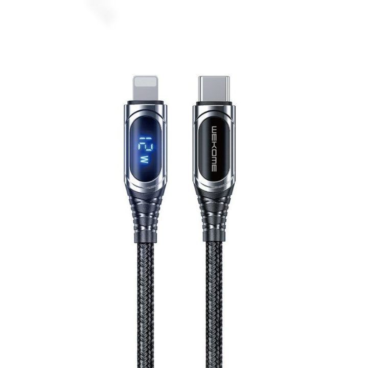 USB-C–Lightning laidas WEKOME WDC-167, 20 W, 1 m