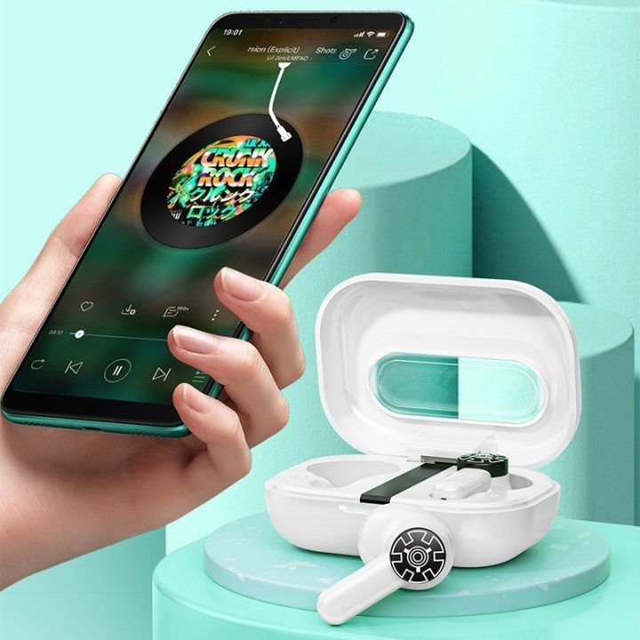 WEKOME VA06 Vanguard Series Bluetooth 5.2 TWS ausinės, baltos