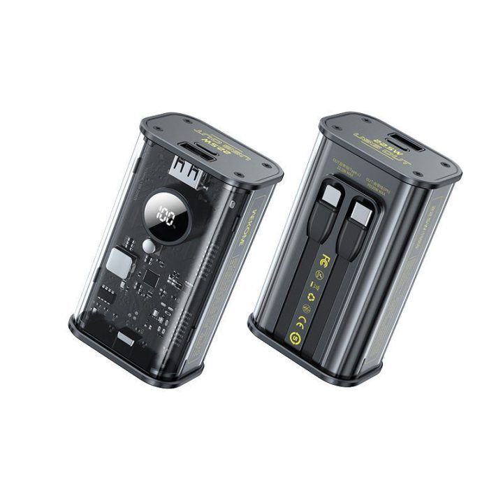 Išorinė baterija WEKOME WP-345 Vanguard Series, 10000 mAh, juoda