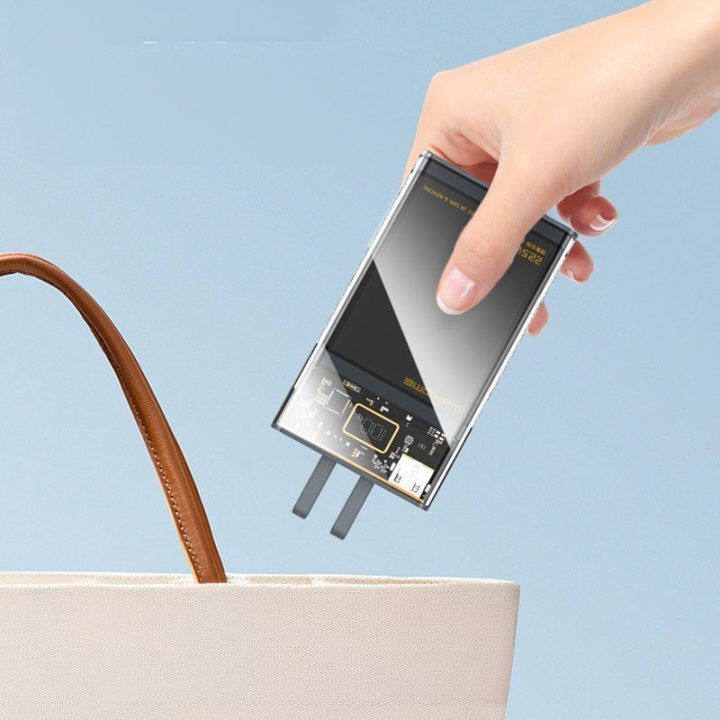 Išorinė baterija 20000 mAh WEKOME WP-325, juoda