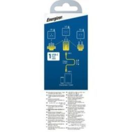 Įkroviklis GaN Energizer Ultimate, 20 W, juodas