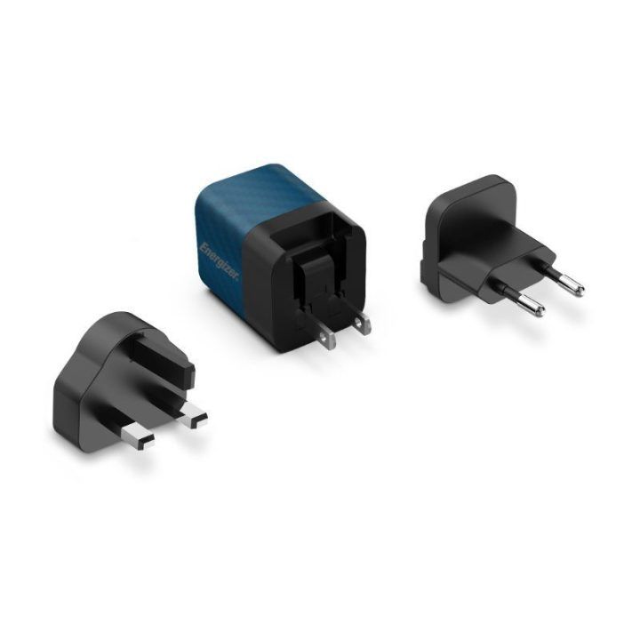 Įkroviklis Energizer Ultimate GaN 20 W, mėlynas