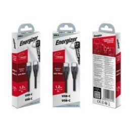 USB-C laidas Energizer Classic 1,2 m, juodas