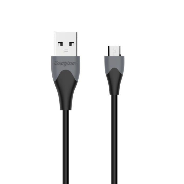Laidas Energizer USB-A į Micro USB, 1,2 m, juodas