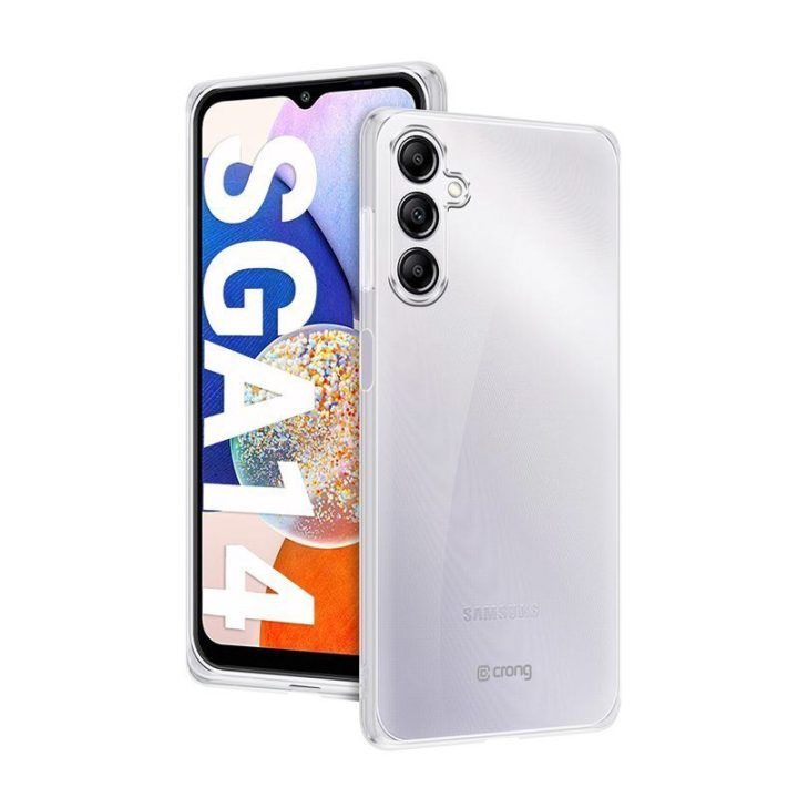 Permatomas dėklas Samsung Galaxy A14 5G Crong Crystal Slim