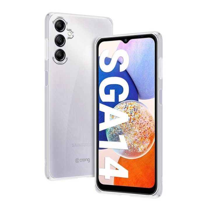 Permatomas dėklas Samsung Galaxy A14 5G Crong Crystal Slim