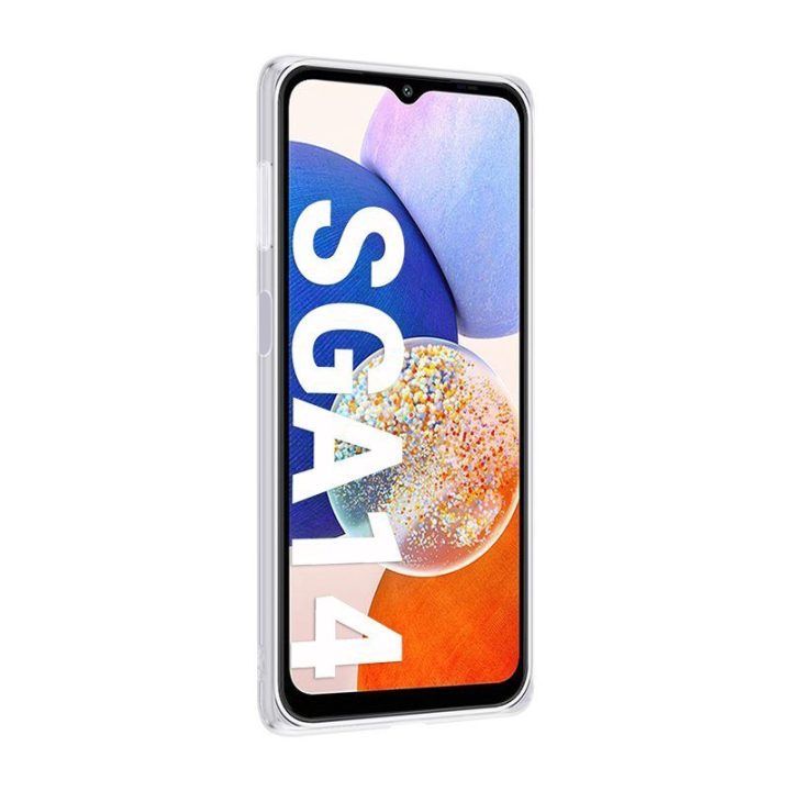 Permatomas dėklas Samsung Galaxy A14 5G Crong Crystal Slim