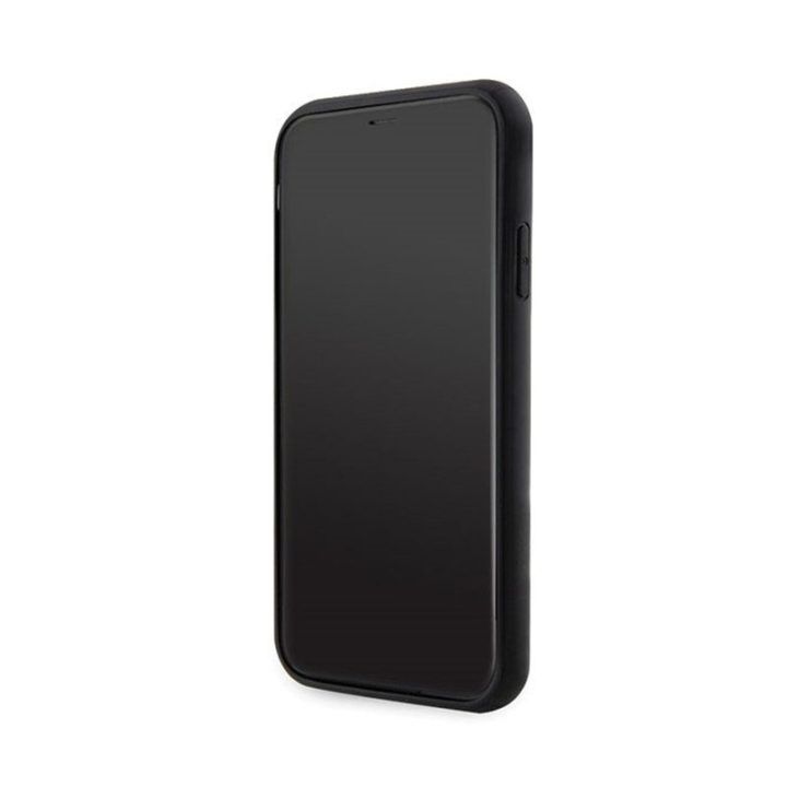 Dėklas iPhone 11 Karl Lagerfeld juodas su blizgučiais
