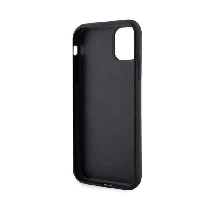 Dėklas iPhone 11 Karl Lagerfeld juodas su blizgučiais