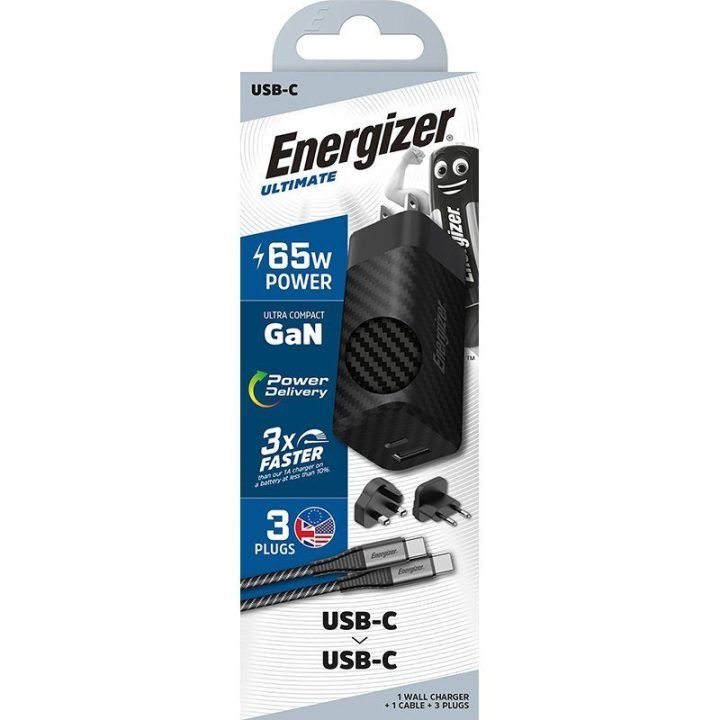 Įkroviklis USB-C ir USB-A 65 W Energizer Ultimate