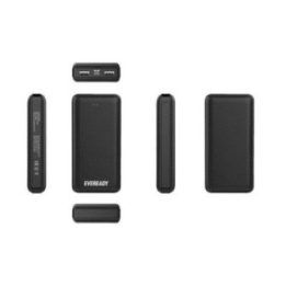 Eveready PX20B išorinė baterija 20000 mAh, juoda