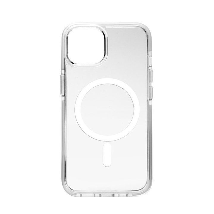 Permatomas dėklas iPhone 15 MagSafe, Puro LITEMAG PRO