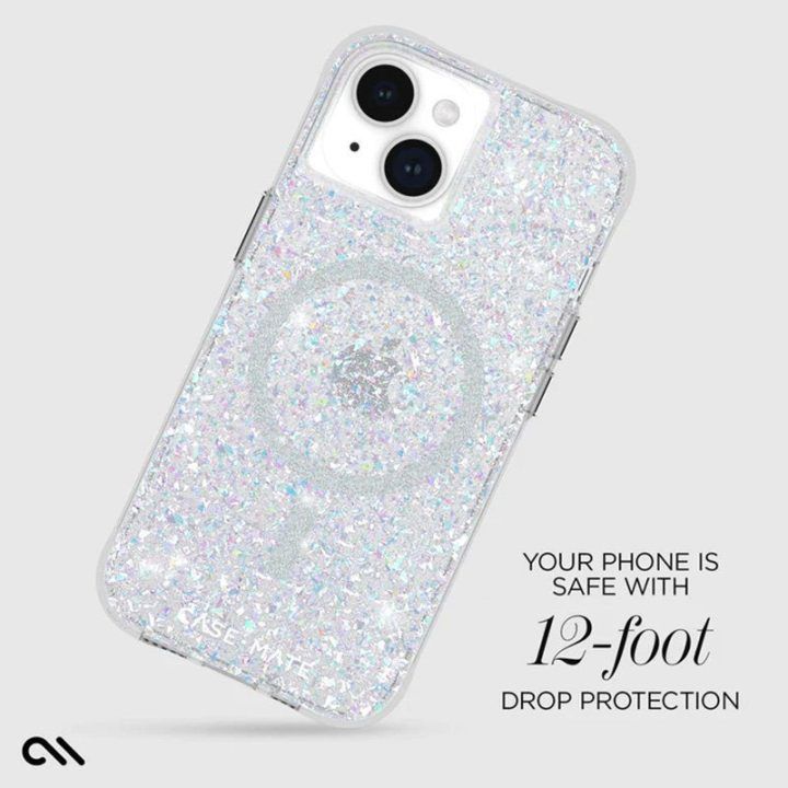 Dėklas iPhone 15 / 14 / 13 Case-Mate Twinkle MagSafe