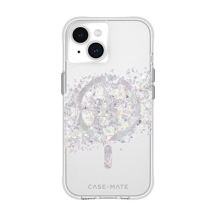 Dėklas iPhone 15/14/13 su perlamutru, Case-Mate Karat