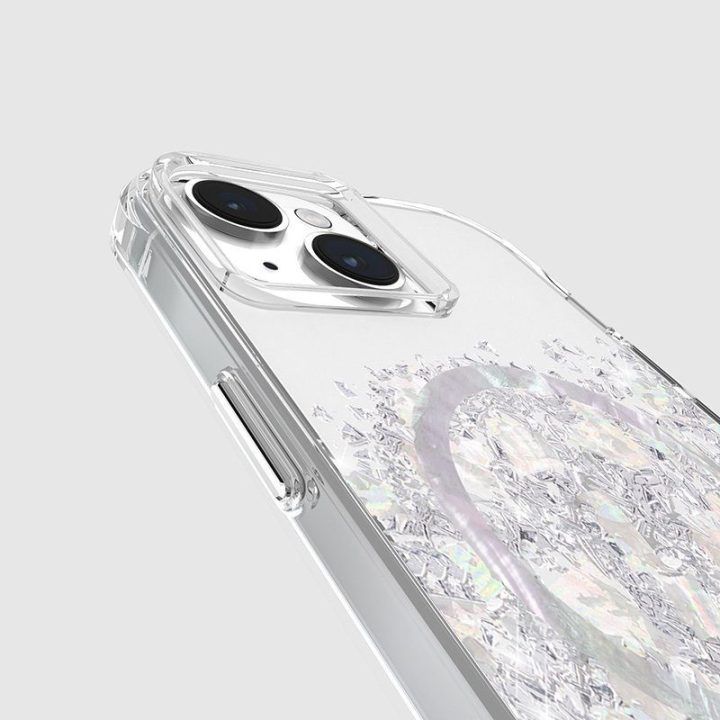 Dėklas iPhone 15/14/13 su perlamutru, Case-Mate Karat