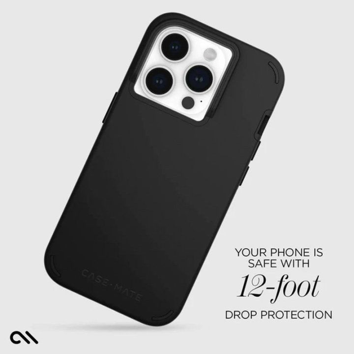 Case-Mate Tough Duo dėklas iPhone 15 Pro, juodas