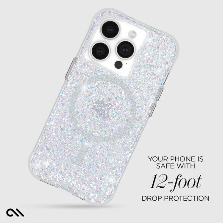 Dėklas iPhone 15 Pro Case-Mate Twinkle MagSafe