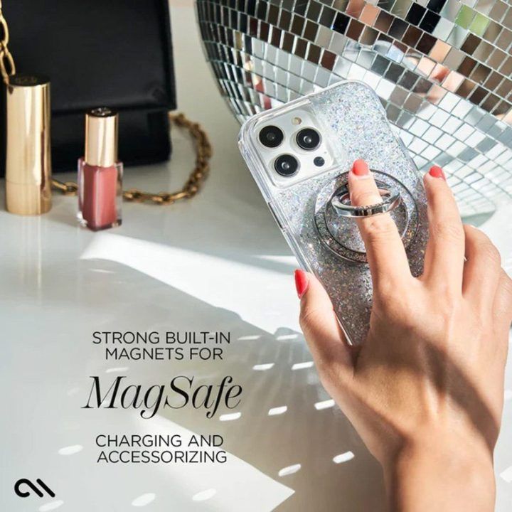 Dėklas iPhone 15 Pro Case-Mate Twinkle MagSafe