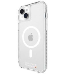 Dėklas Case-Mate Ultra Tough Plus D3O MagSafe iPhone 15 Plus, permatomas