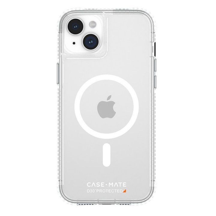 Dėklas Case-Mate Ultra Tough Plus D3O MagSafe iPhone 15 Plus, permatomas