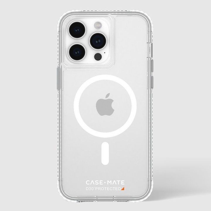 Permatomas dėklas Case-Mate Ultra Tough Plus D3O MagSafe iPhone 15 Pro Max