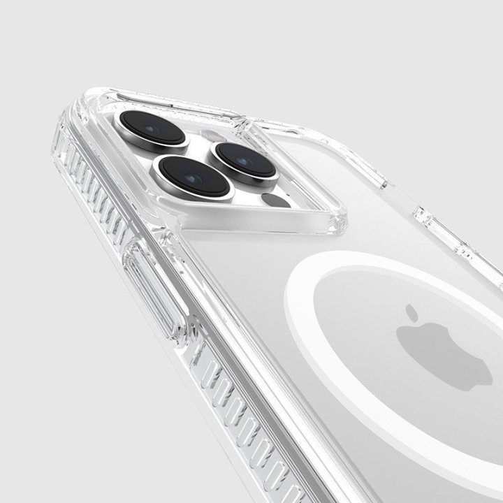 Permatomas dėklas Case-Mate Ultra Tough Plus D3O MagSafe iPhone 15 Pro Max