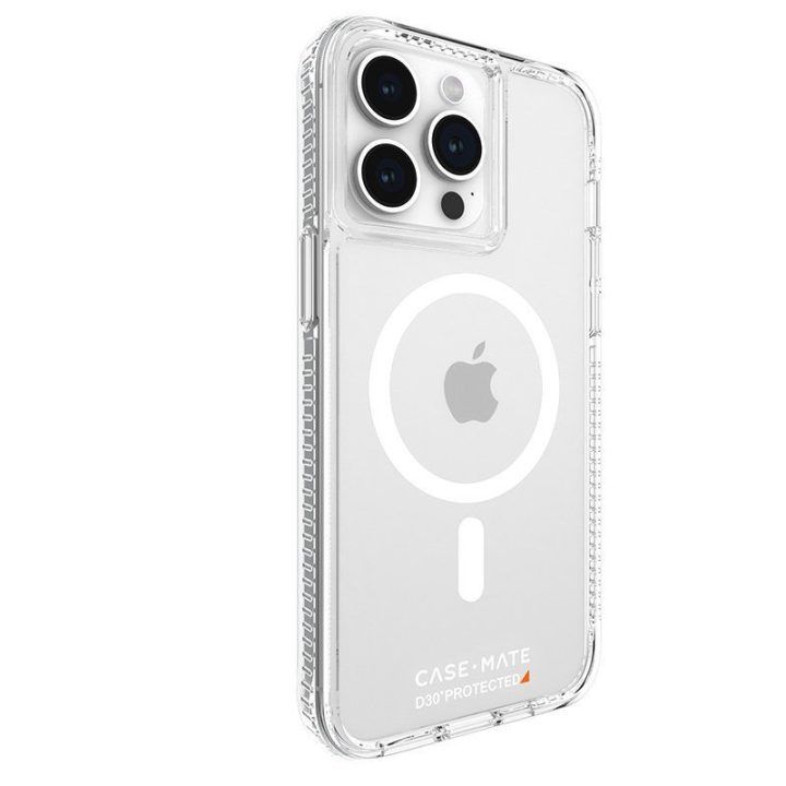 Permatomas dėklas Case-Mate Ultra Tough Plus D3O MagSafe iPhone 15 Pro Max