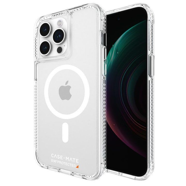 Permatomas dėklas Case-Mate Ultra Tough Plus D3O MagSafe iPhone 15 Pro Max