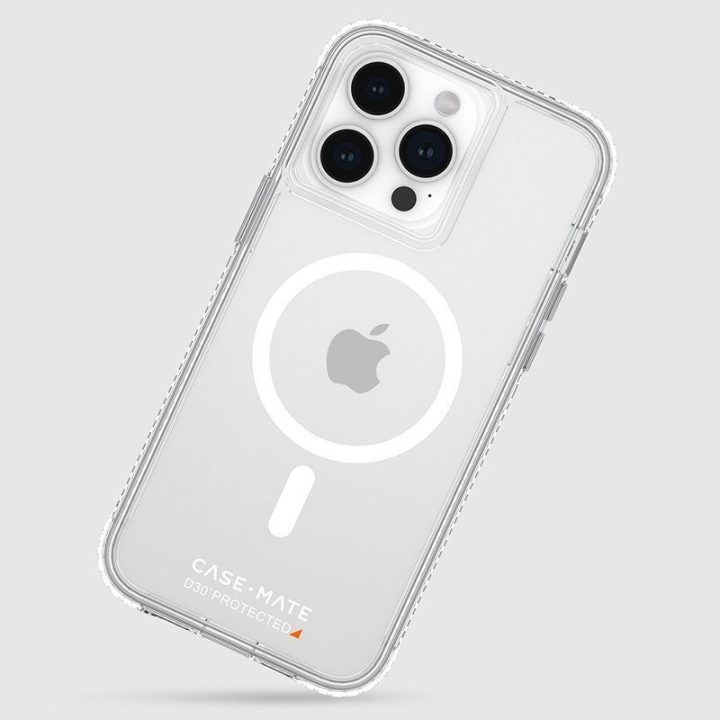 Permatomas dėklas Case-Mate Ultra Tough Plus D3O MagSafe iPhone 15 Pro Max