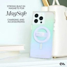Case-Mate BLOX MagSafe dėklas iPhone 15 Pro Max, Rainbow Frosting