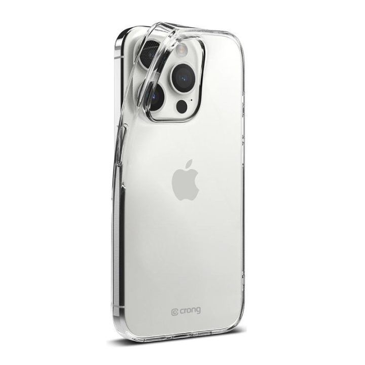 Permatomas dėklas iPhone 15 Pro Crong Crystal Slim