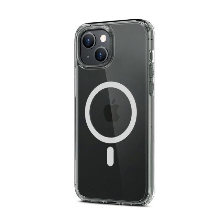 Permatomas dėklas iPhone 15 Plus Crong Clear MAG Cover