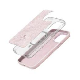Rožinis „Crong Color Cover LUX Magnetic“ dėklas iPhone 15 Plus
